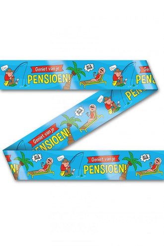 PartyXplosion Party afzetlint pensioen