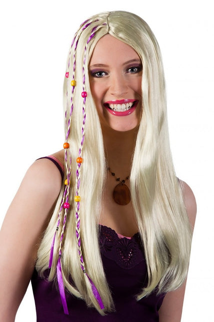 PartyXplosion Pruik happy girl blond