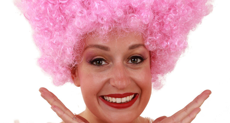 PartyXplosion Pruik Lucy roze