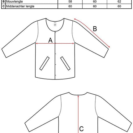 PartyXplosion Rode nep bontjas pak Noah lang haar