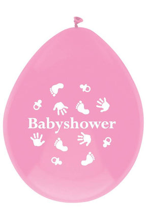 PartyXplosion Roze ballonnen Babyshower meisje
