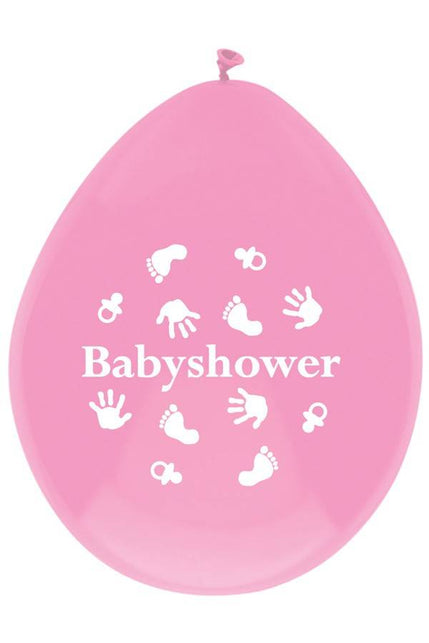 PartyXplosion Roze ballonnen Babyshower meisje