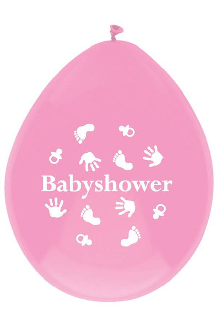 PartyXplosion Roze ballonnen Babyshower meisje
