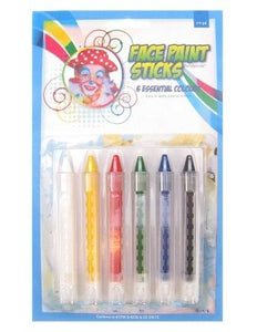 PartyXplosion Schminkstiften  6 x 8 gram