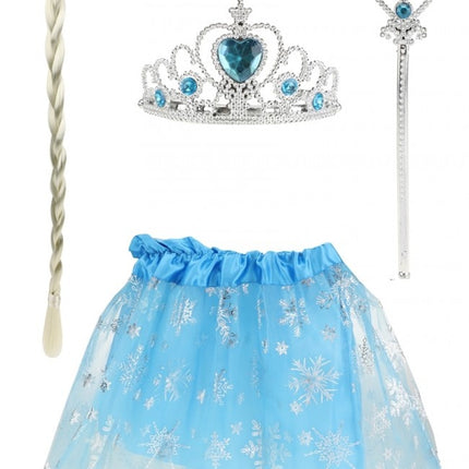 PartyXplosion Set ijsprinses 4 delig