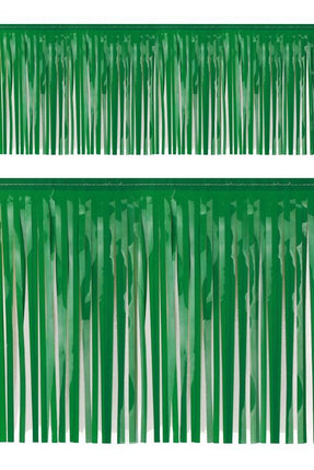 PartyXplosion Slierten folie guirlande groen 6mtr