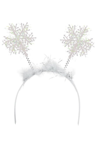 PartyXplosion Sneeuwvlok diadeem goedkoop