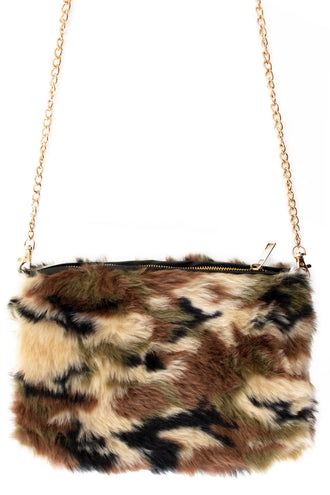 PartyXplosion Tas camouflage bont