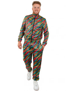 PartyXplosion Trainingspak 80's Mike heren