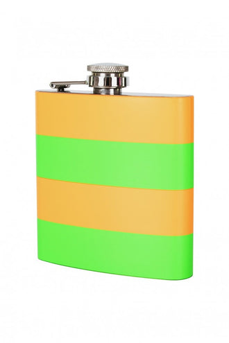 PartyXplosion Veldfles oranje groen