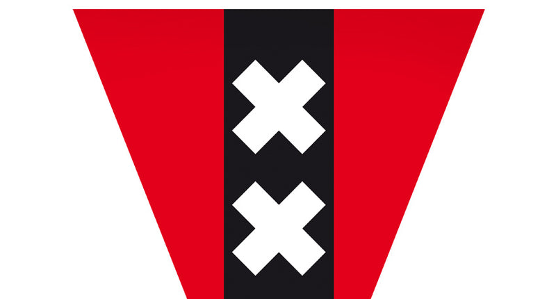 PartyXplosion Vlaggenlijn Amsterdam 10 meter