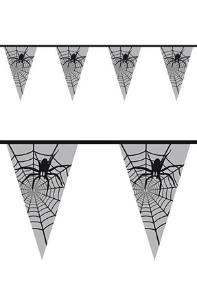 PartyXplosion Vlaggenlijn spin 6 meter