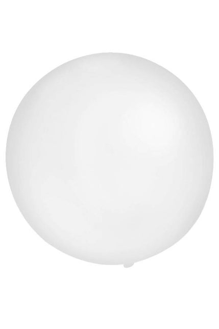PartyXplosion Witte ballon  Ø 60 cm