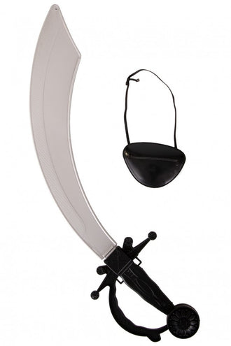 PartyXplosion Zwaard piraat met ooglapje