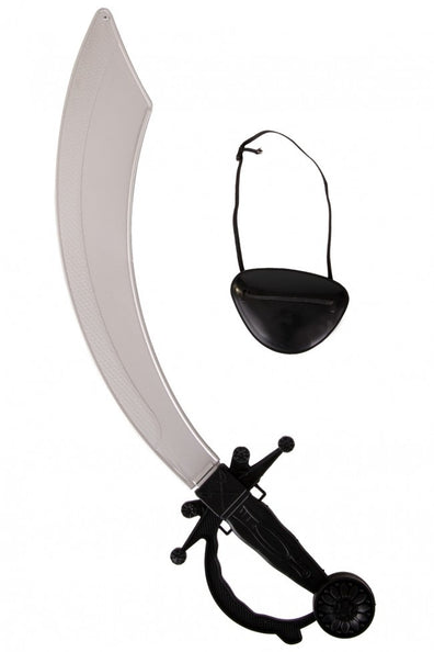 PartyXplosion Zwaard piraat met ooglapje