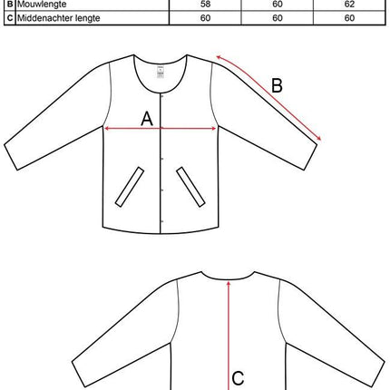 PartyXplosion Zwarte nep bontjas Benthe lang haar dames