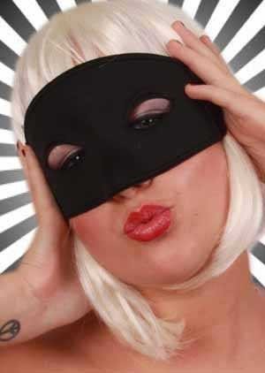 PartyXplosion Zwarte oogmaskertjes