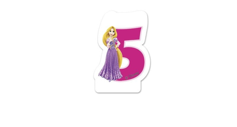 Procos Disney Princess Happy Birthday kaars 5 jaar