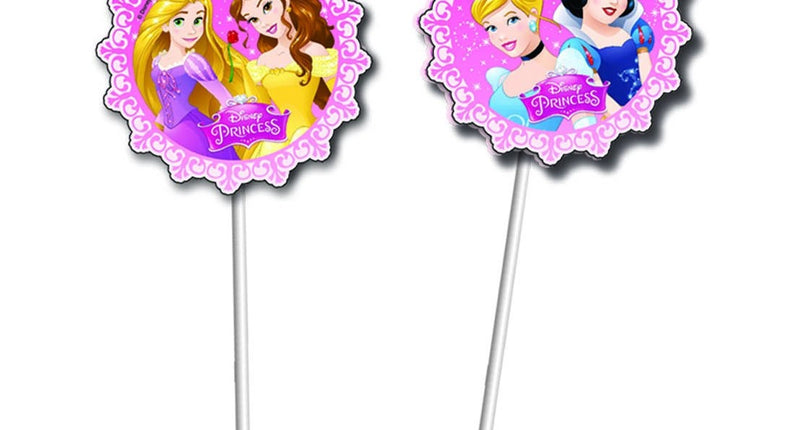 Procos Disney Princess  rietjes 6 stuks