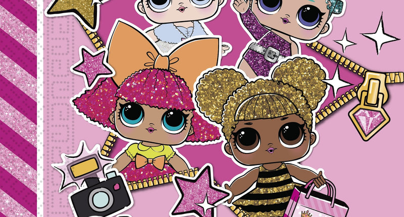 Procos L.O.L. Suprise papieren servetten 20 stuks 33x33cm