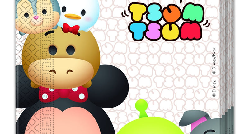 Procos Tsum Tsum  papieren servetten 33x33cm