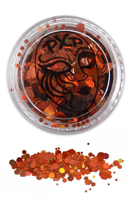 PXP Professional Colours Grove glitter schmink terracotta goud