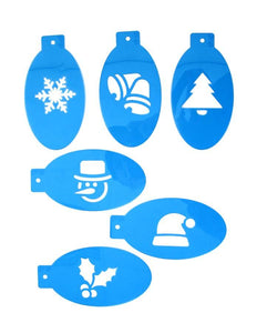 PXP Professional Colours Sjabloonset Kerst 6 stuks