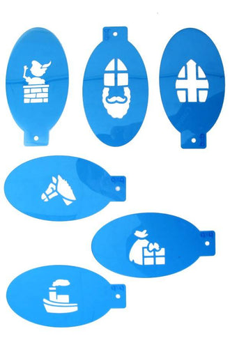 PXP Professional Colours Sjabloonset Sinterklaas  6 afbeeldingen