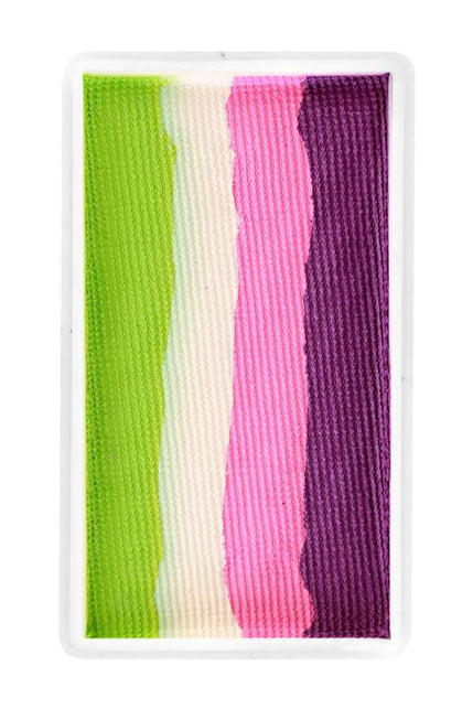 PXP Professional Colours Splitcake groen-wit-roze-paars 28gr