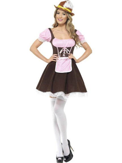 Smiffys Dirndl jurk Vera voor dames