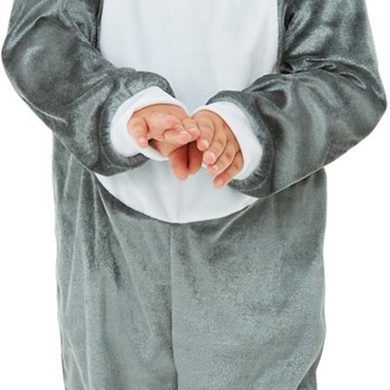 Smiffys Grijs konijnen pak kinderen