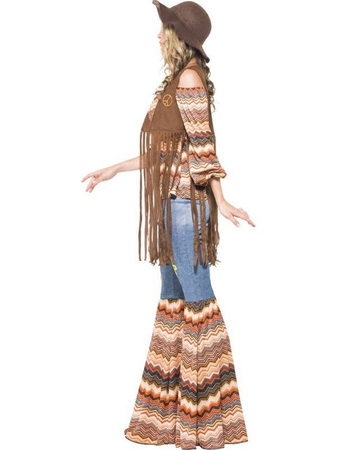 Smiffys Hippie kostuum Harmony dames XL