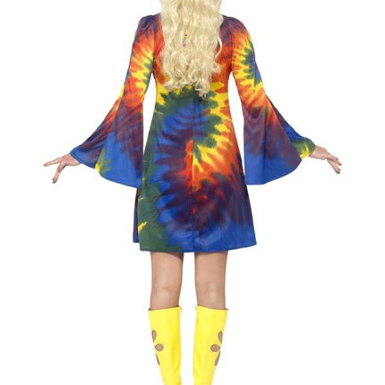 Smiffys Hippie regenboog jurkje Mirthe
