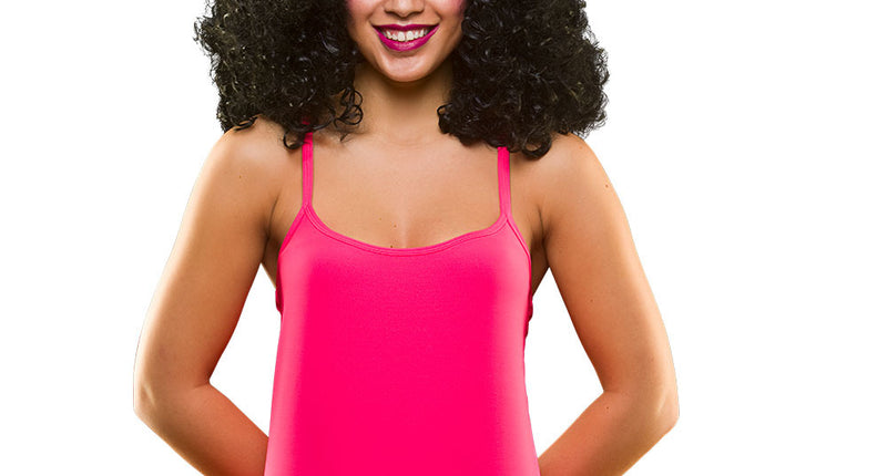 Wicked Costumes 80's Neon roze topje
