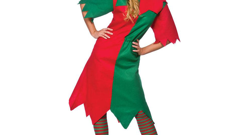 Wicked Costumes Budget kerst elf jurkje