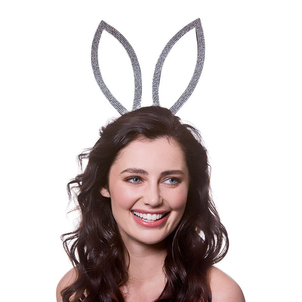 Wicked Costumes Bunny oren met nep diamanten