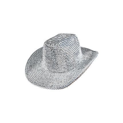 Wicked Costumes Cowboyhoed met kristallen Manon