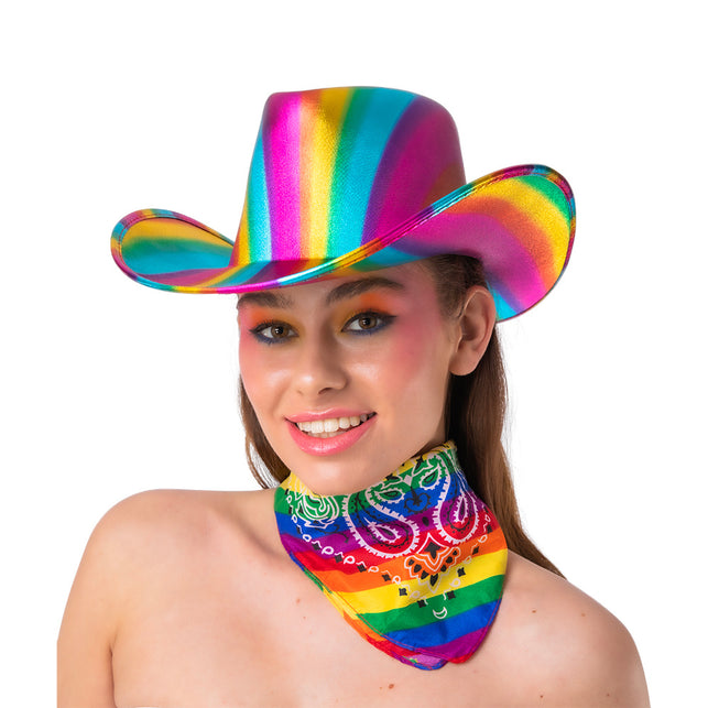 Wicked Costumes Cowboyhoed regenboog Richard