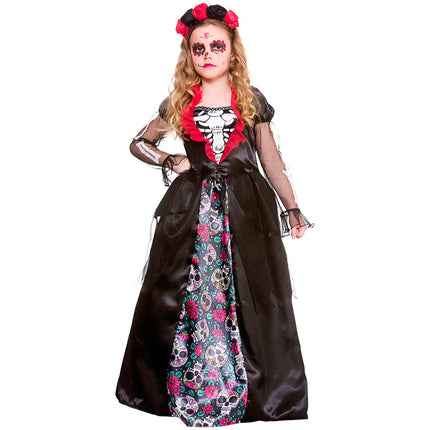 Wicked Costumes Day of the Dead jurk Beau kinderen