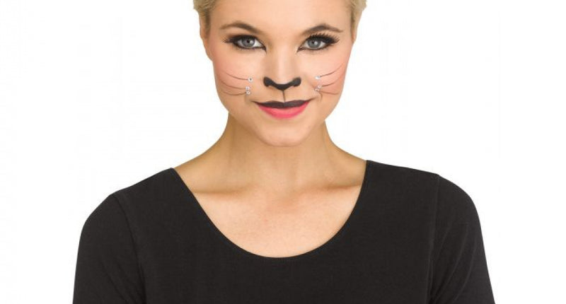 Wicked Costumes Diadeem oren kat met glitters