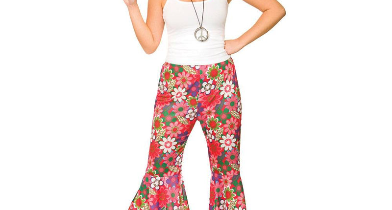 Wicked Costumes Disco hippie broek voor dames