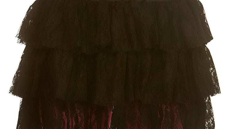 Wicked Costumes Disco tutu rokje zwart