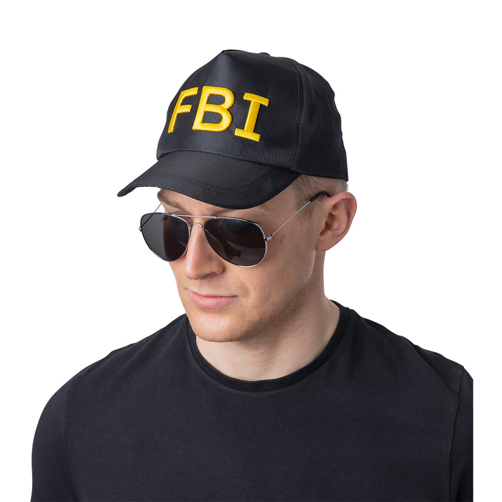 Fbi Customes FBI pet Victor | Stoere pet voor een coole look