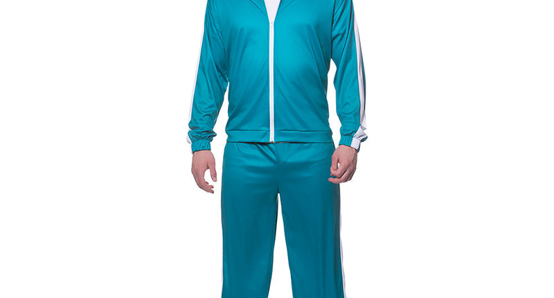 Wicked Costumes Fout blauw trainingspak unisex