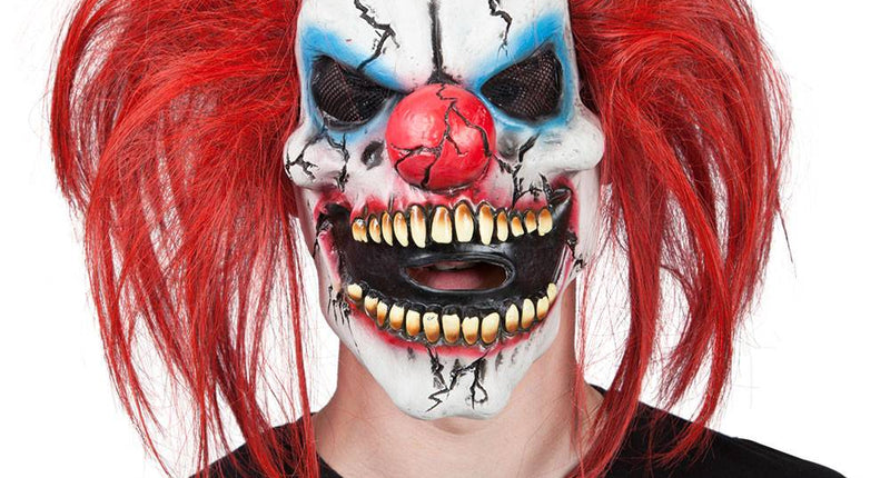 Wicked Costumes Freaky clown killer masker