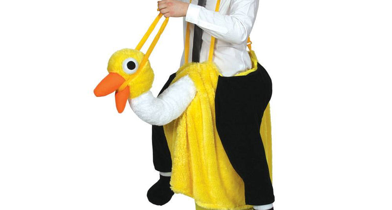 Wicked Costumes Gedragen door struisvogel geel