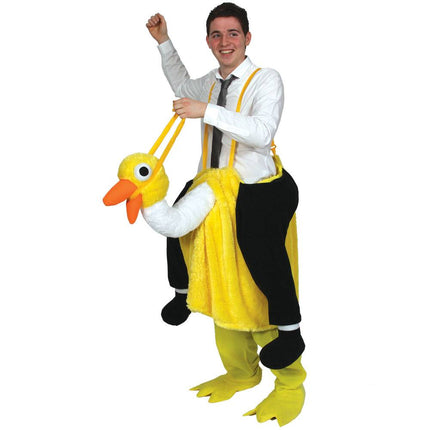 Wicked Costumes Gedragen door struisvogel geel