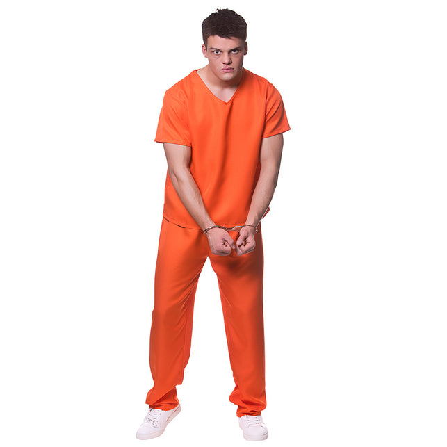 Wicked Costumes Gevangene kostuum oranje Fedde