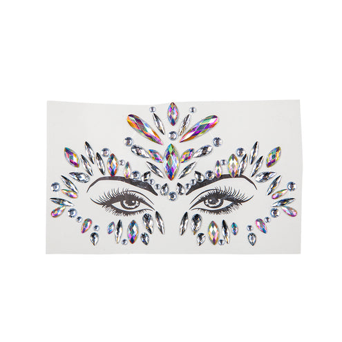 Wicked Costumes Gezichts juwelen Sparkle