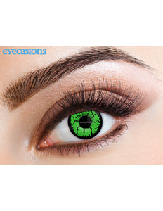 Wicked Costumes Groen zwarte een dag lenzen Goblin